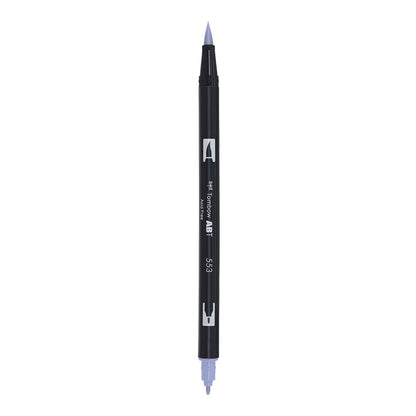 Tombow ABT Dual Brush Pen in Mist Purple (553)