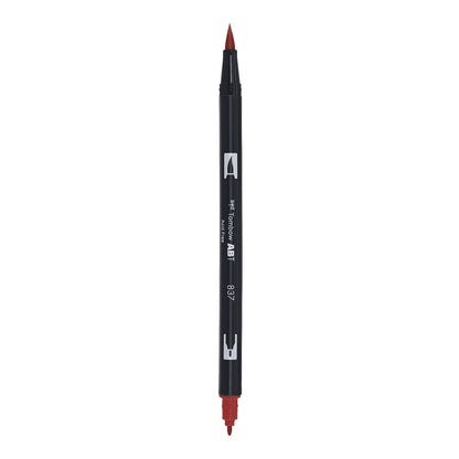 Tombow ABT Dual Brush Pen in Wine Red (837)