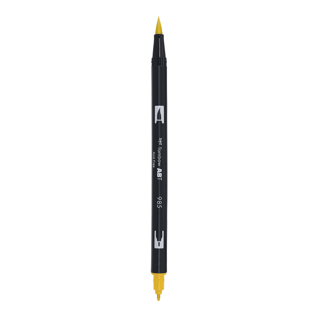 Tombow ABT Dual Brush Pen in Chrome Yellow (985)