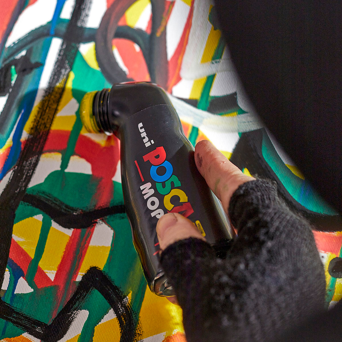 Uni Posca Mop'r PCM-22 Squeeze Marker 19 mm, 8set