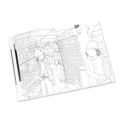 Graffiti Coloring Book #2, Characters