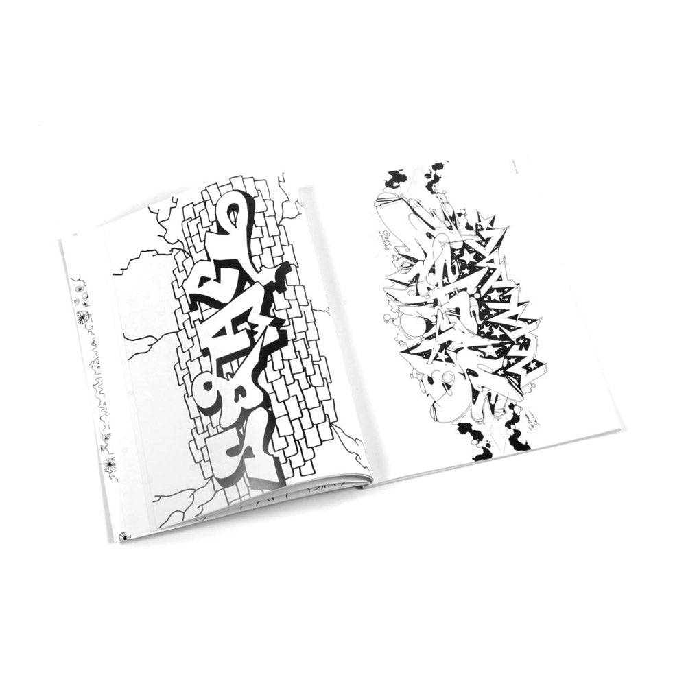 Graffiti Coloring Book