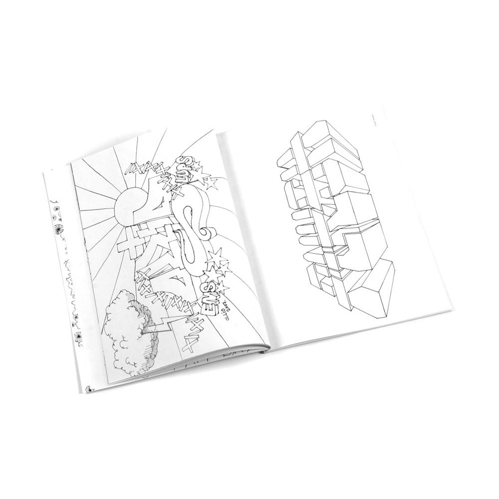 Graffiti Coloring Book