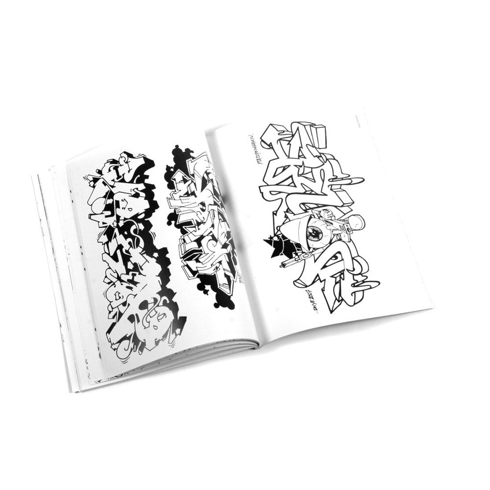 Graffiti Coloring Book