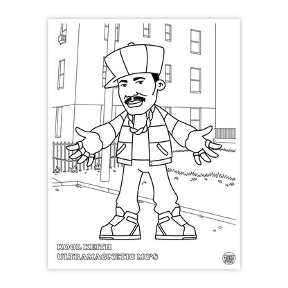 HipHop Coloring book